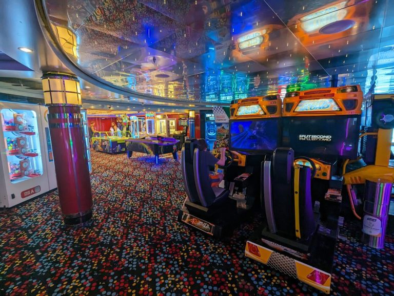 The Arcade on Royal Caribbean Cruise Ship
