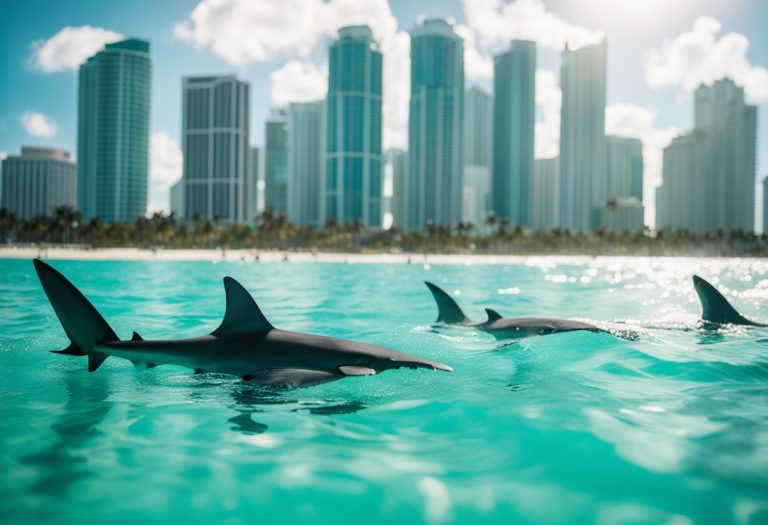 Sharks in Miami Beach